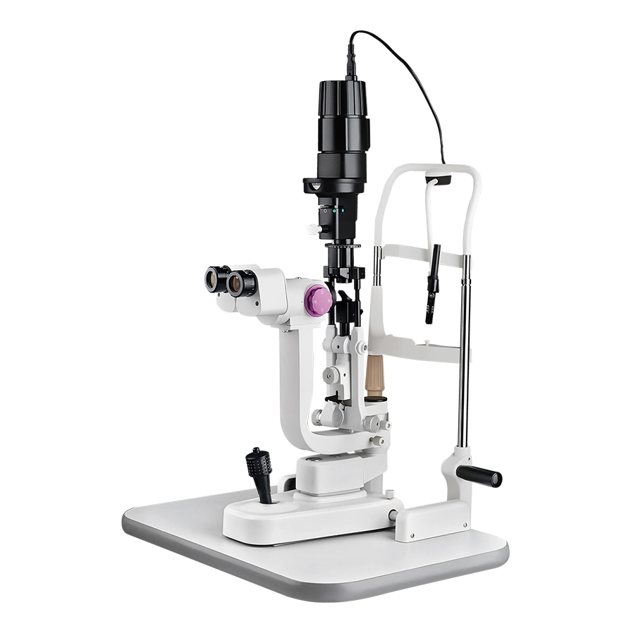 Low Price Ophthalmic Equipment 3 Step Digital Optical Eye Testing Instrument Slit Lamp